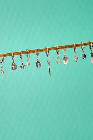 Oorbellen Beach Dream Zilver Copper h5 Afbeelding2